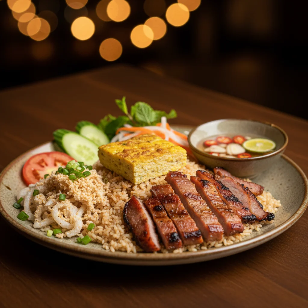 Cơm Tấm Bì Chả Thịt Nướng