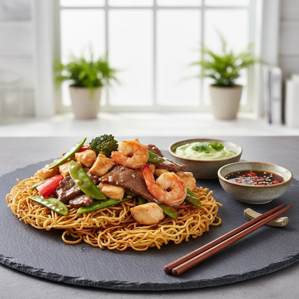 Mì Xào Thập Cẩm Mì Xào Dòn