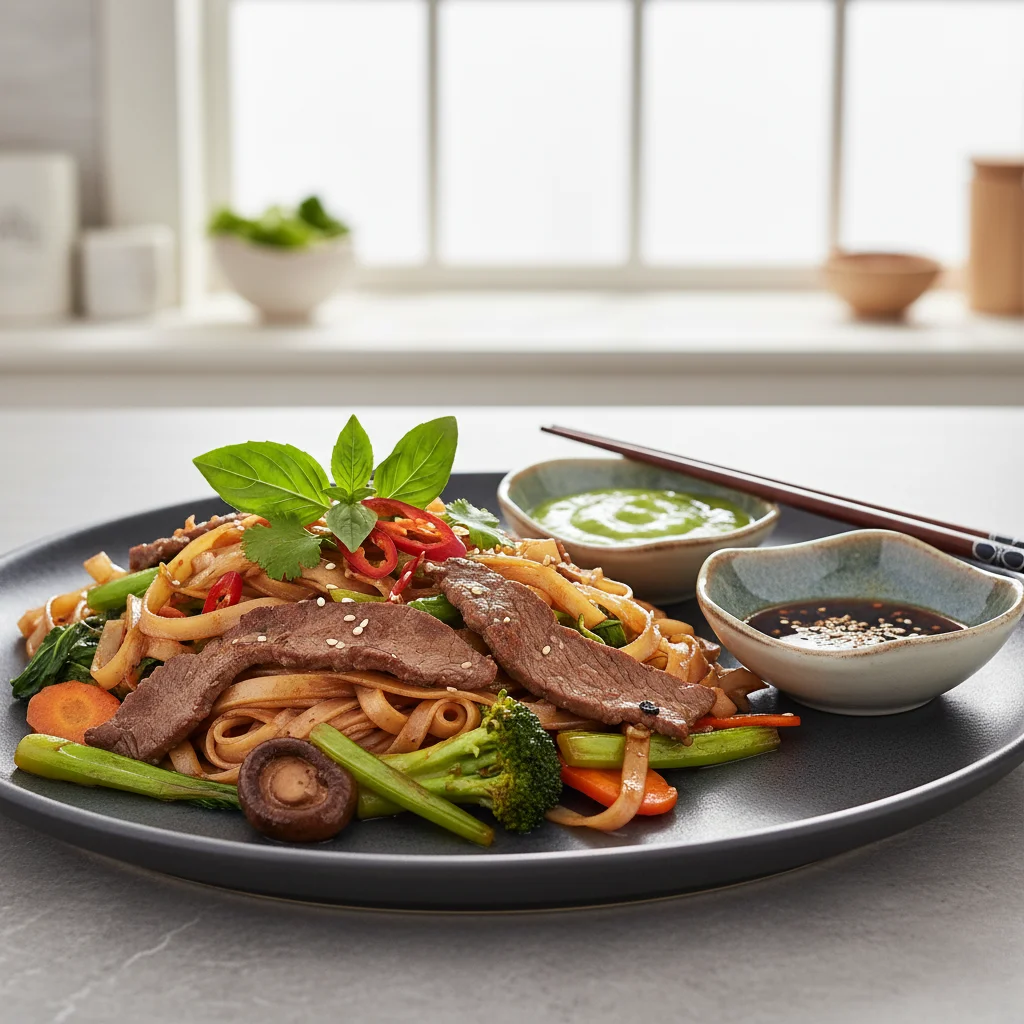 Phở Bò Xào Rau