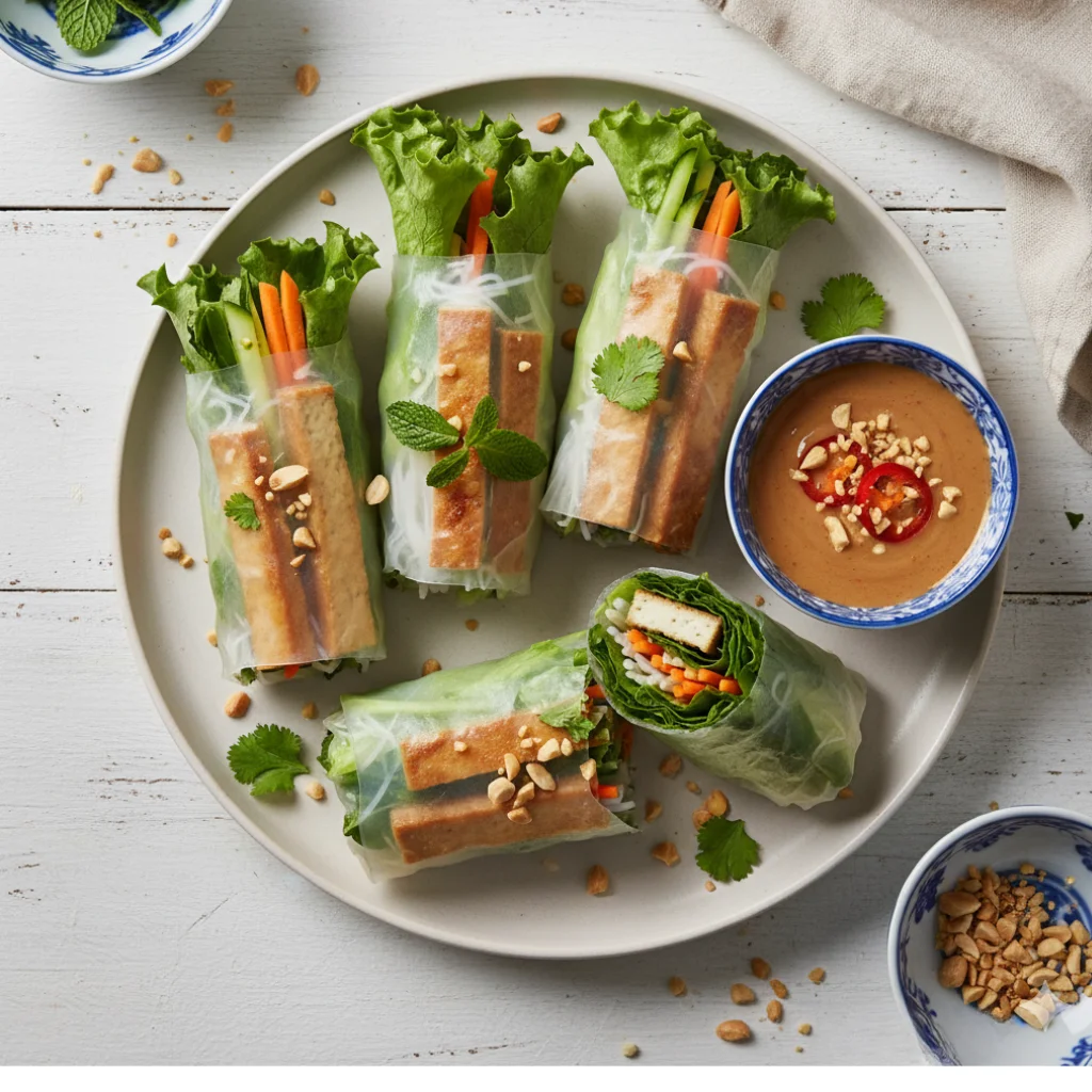 Gỏi Cuốn Đậu Hủ
