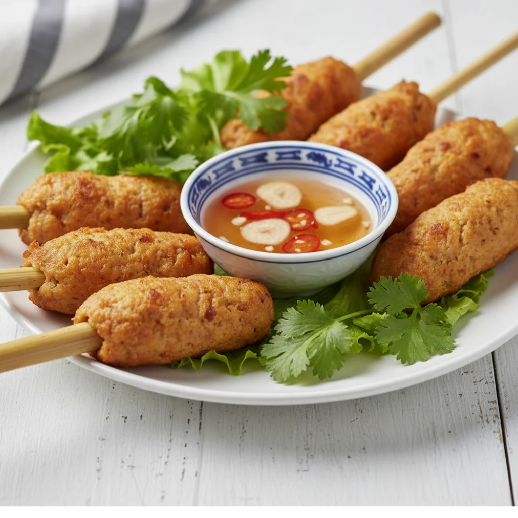 Bún Chạo Tôm Thịt Nướng